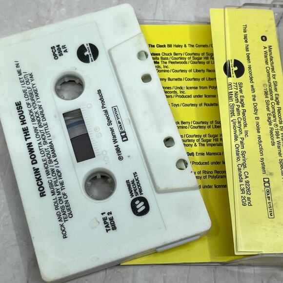 Silver Eagle Records - Rockin' Down the House Cassette Tape Ti5-CT3 - Picture 3 of 3